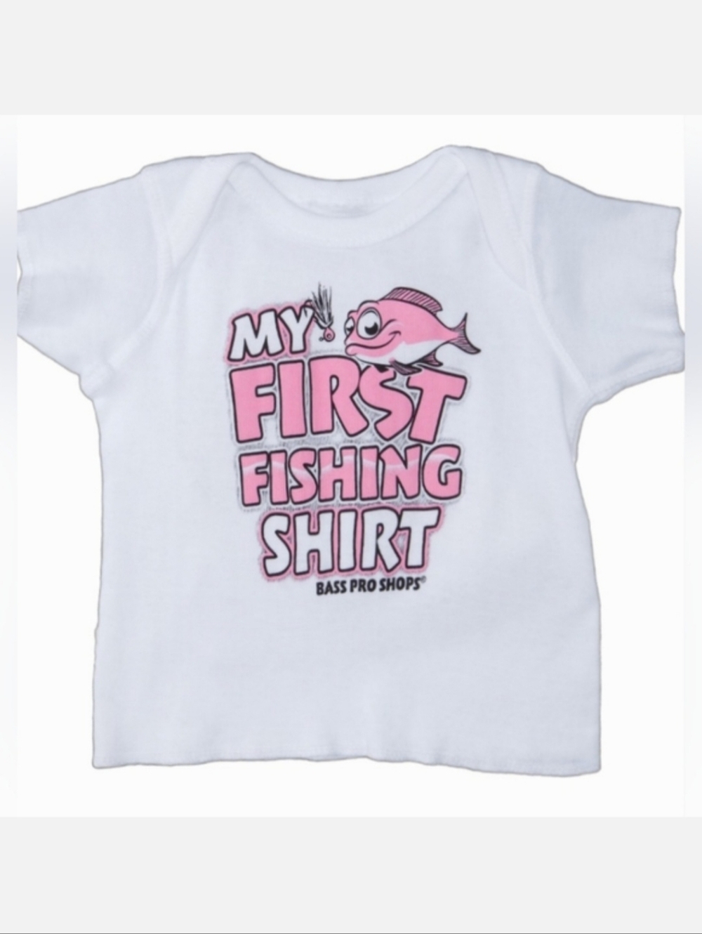 NWT Bass Pro Shops My First Fishing T-Shirt Size 18M